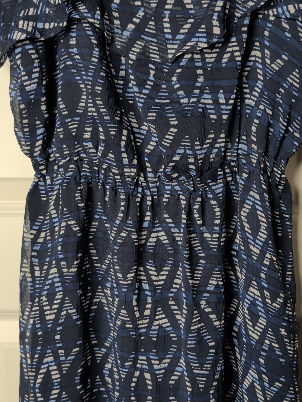 GAP Navy Printed Midi Sundress with Spaghetti Straps - Picture 5 of 11